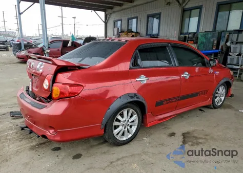 2010 Toyota Corolla Base из США, поврежденный, VIN 2T1BU4EE8AC290990